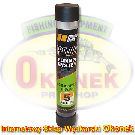 Tandem Baits Tunel PVA Wąski/Drobny Hexmeh 7m/25mm Tandem Baits Tunel PVA Wąski/Drobny Hexmeh 7m/25mm