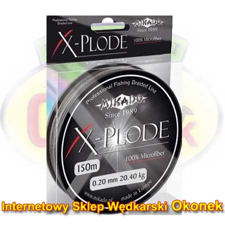 Mikado Plecionka X-Plode Black 150m Mikado Plecionka X-Plode Black 150m