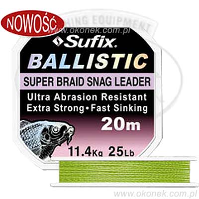 Sufix Plecionka Przyponowa Ballistic