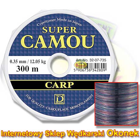 Dragon Żyłka Super Camou Carp